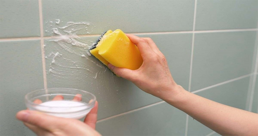 تمیزکردن سرامیک با ترکیب سرکه، آمونیاک و جوش‌شیرین
