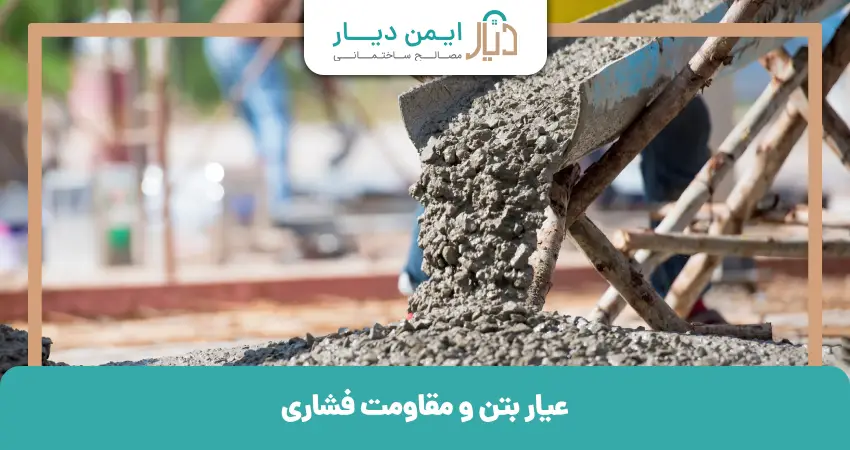 جدول عیار بتن و مقاومت فشاری