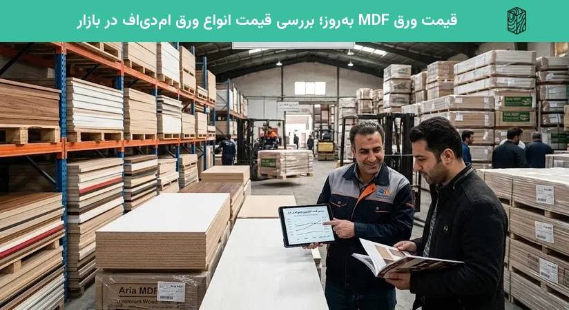 قیمت ورق MDF به‌روز؛ بررسی قیمت انواع ورق ام‌دی‌اف در بازار