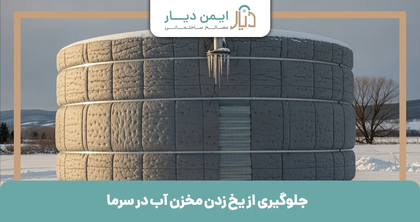 جلوگیری از یخ زدن مخزن آب در سرما