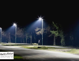 پایه روشنایی خیابان