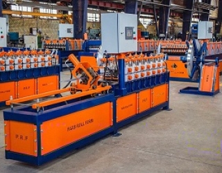 ساخت دستگاه تولید انواع پروفیل های سقف کاذب