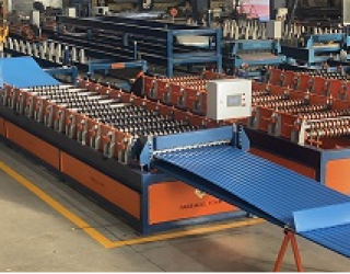 بهترین و با کیفیت ترین سازنده دستگاه تولید ورق شیروانی ایرانیتی