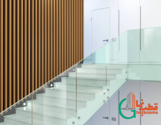 نمونه کار هندریل شیشه ای